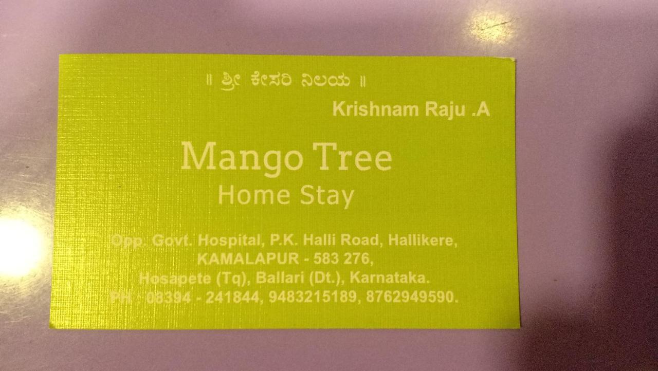 Mango Tree Homestay Hampi Exterior photo